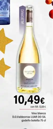 Cash Ifa LUAR DO SIL Vino blanco D.O.Valdeorras godello botella oferta