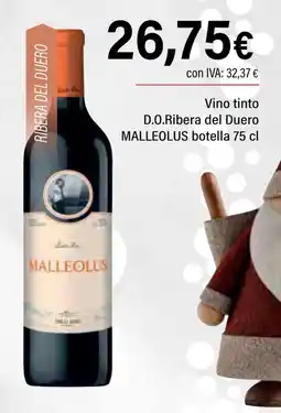Cash Ifa MALLEOLUS Vino tinto D.O Ribera del Duero oferta