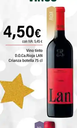 Cash Ifa LAN Vino tinto D.O.Ca.Rioja Crianza botella oferta