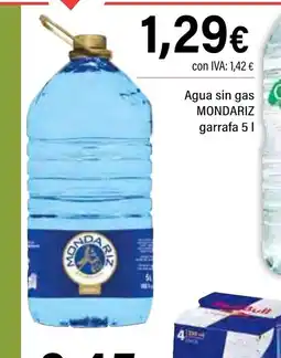 Cash Ifa MONDARIZ Agua sin gas garrafa oferta
