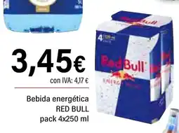 Cash Ifa RED BULL Bebida energética oferta
