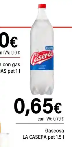 Cash Ifa LA CASERA Gaseosa oferta