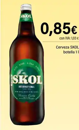 Cash Ifa SKOL Cerveza oferta