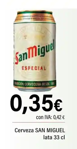 Cash Ifa SAN MIGUEL Cerveza oferta