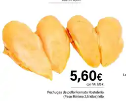 Cash Ifa Pechugas de pollo Formato Hostelería oferta
