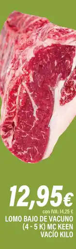 Cash Ifa Lomo bajo de vacuno oferta