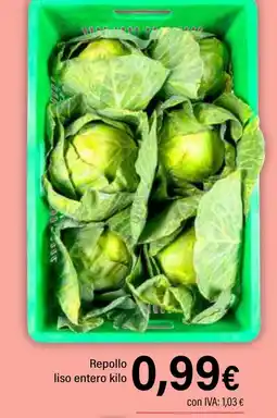Cash Ifa Repollo liso entero oferta