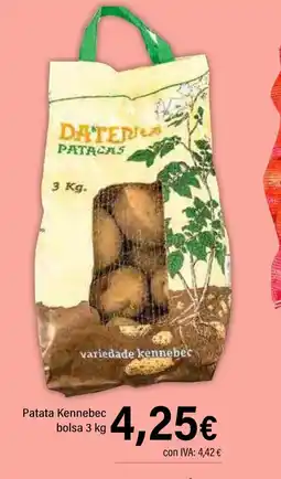 Cash Ifa Patata Kennebec bolsa oferta