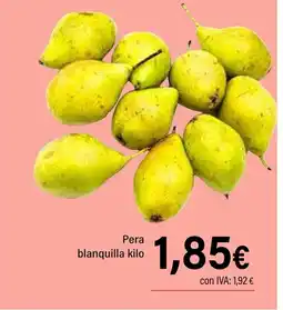 Cash Ifa Pera blanquilla oferta