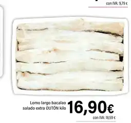 Cash Ifa OUTÓN Lomo largo bacalao salado extra oferta