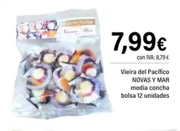 Cash Ifa NOVAS Y MAR NOVAS Y MAR media concha bolsa 12 unidades oferta