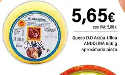 Cash Ifa ANDOLINA Queso D.O Arzúa-Ulloa oferta