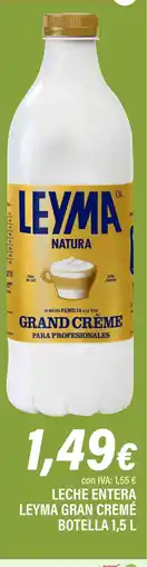 Cash Ifa Leche entera leyma gran cremé botella oferta