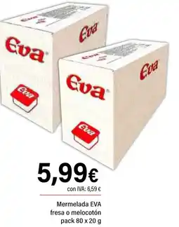 Cash Ifa EVA Mermelada fresa o melocotón oferta