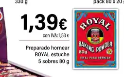 Cash Ifa ROYAL Preparado hornear estuche 5 sabres oferta