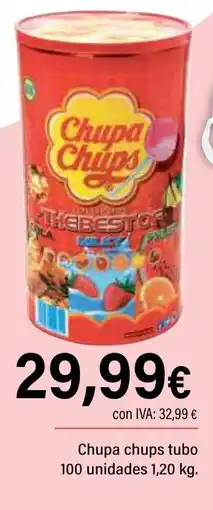 Cash Ifa CHUPA CHUPS tubo 100 unidades oferta