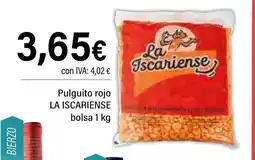 Cash Ifa LA ISCARIENSE Pulguito rojo oferta