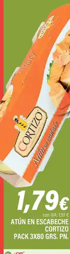 Cash Ifa CORTIZO Atún en escabeche oferta