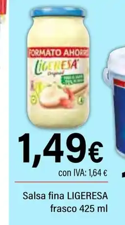 Cash Ifa LIGERESA Salsa fina frasco oferta