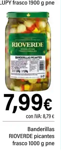 Cash Ifa RIOVERDE Banderillas picantes frasco oferta