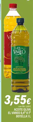Cash Ifa Aceite oliva el vareo 0,4° 01° botella oferta