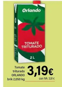 Cash Ifa ORLANDO Tomate triturado oferta