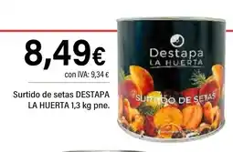 Cash Ifa DESTAPA LA HUERTA Surtido de setas oferta