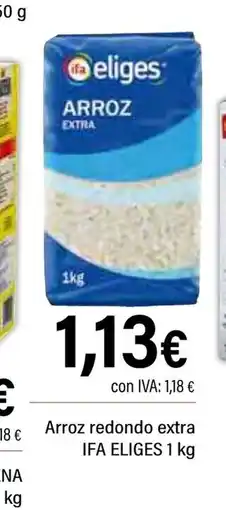 Cash Ifa IFA ELIGES Arroz redondo extra oferta