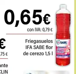 Cash Ifa IFA SABE Friegasuelos flor de cerezo oferta