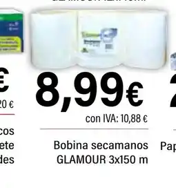 Cash Ifa GLAMOUR Bobina secamanos oferta