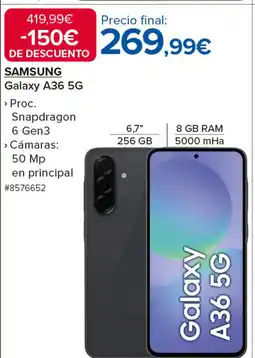 Costco SAMSUNG Galaxy A36 5G oferta