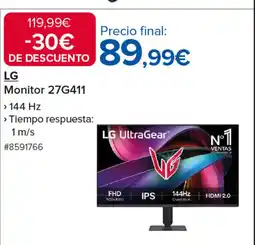 Costco LG Monitor 27G411 oferta
