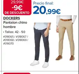 Costco DOCKERS Pantalon chino hombre oferta