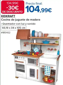 Costco KIDKRAFT Cocina de juguete de madera oferta