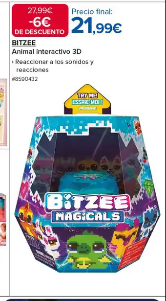 Costco BITZEE Animal interactivo 3D oferta