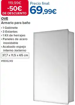 Costco OVE Armario para baño oferta