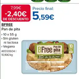 Costco BFREE Pan de pita oferta