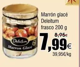 FROIZ Marrón glacé Deleitum frasco oferta