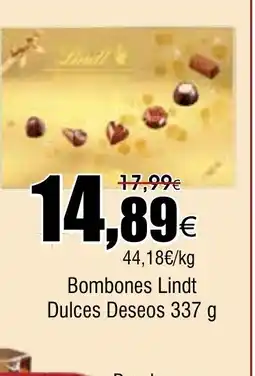 FROIZ Bombones Lindt Dulces Deseos oferta