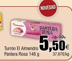 FROIZ Turrón El Almendro Pantera Rosa oferta
