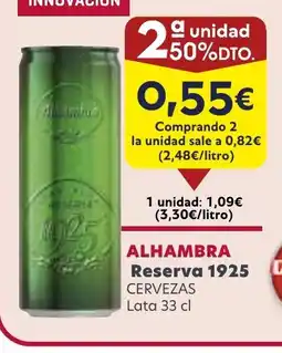 FROIZ ALHAMBRA Reserva 1925 oferta