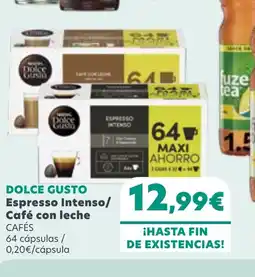 FROIZ DOLCE GUSTO Espresso Intenso Café con leche oferta