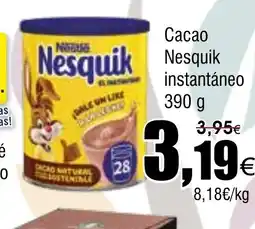 FROIZ Cacao Nesquik añadidos oferta