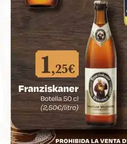 FROIZ FRANZISKANER Botella oferta