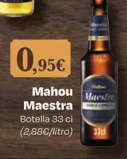 FROIZ MAHOU MAESTRA Botella oferta