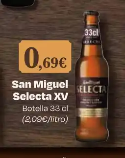 FROIZ SAN MIGUEL Selecta XV Botella oferta