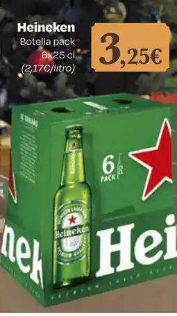 FROIZ HEINEKEN Botella oferta