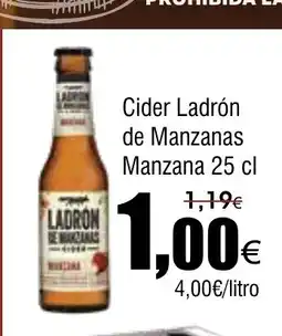 FROIZ Cider Ladrón de Manzanas Manzana oferta