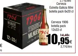 FROIZ Cerveza 1906 botella oferta