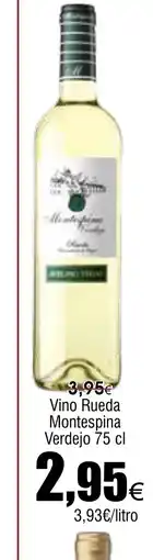 FROIZ Vino Rueda Montespina Verdejo oferta
